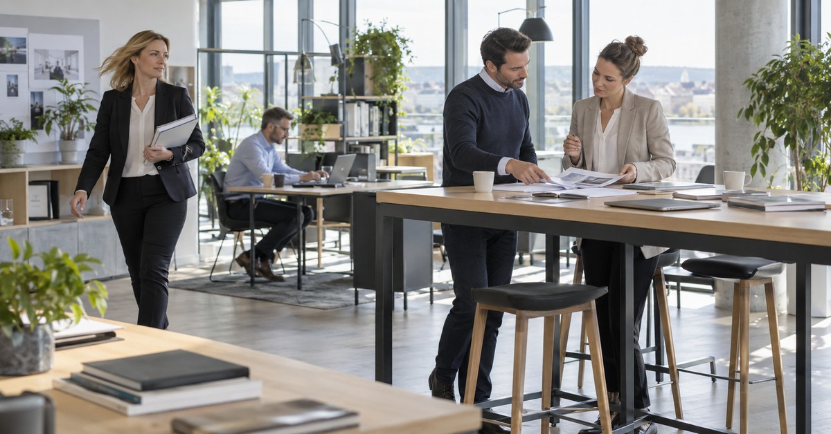 Besprechung und Planung eines digitalen Projekts