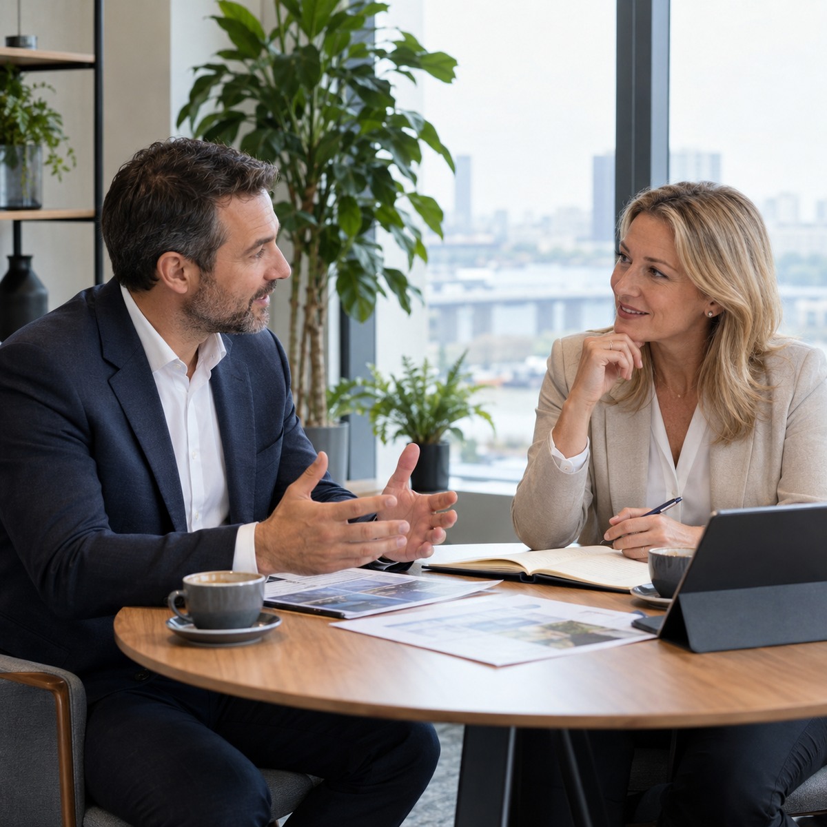 Professionelle Projektbesprechung